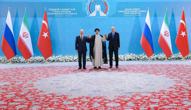 نتائج وإنجازات زيارة بوتين وأردوغان لإيران
