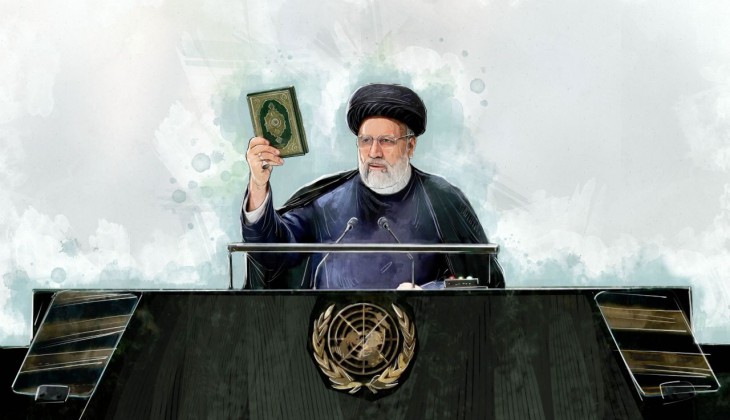 بيان إشادة بموقف رئيس الجمهورية الاسلامية الايرانية لنصرة القرآن الكريم من على منبر الأمم المتحدة